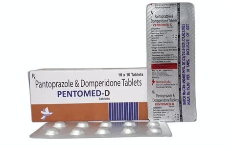 Pantoprazole 40 Mg Domperidone 10 Mg Tablet For Commercial At Rs 850