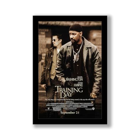 Training Day 11x17 Framed Movie Poster - Etsy