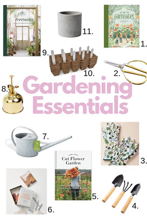 Garden Tools List - Gardening Essentials - Get Kamfortable