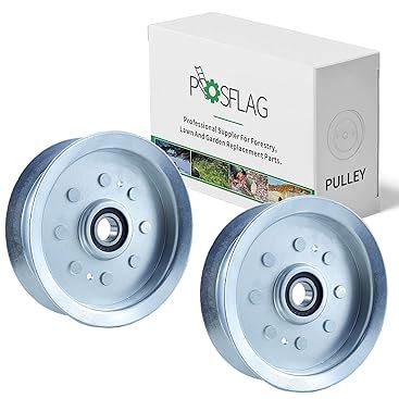 Amazon POSFLAG 2 Pack GY20629 Idler Pulley Replaces John Deere