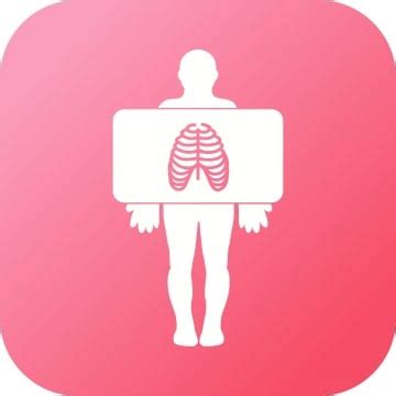 Chest X Ray Line Filled Icon Chest X Ray X Ray Chest Png And Vector