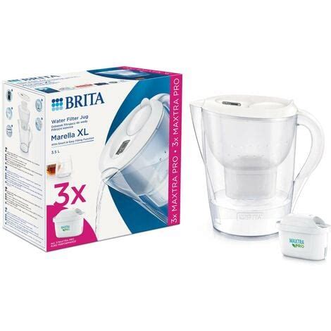 Brita Carafes Carafe Filtrante Marella XL Memo Volume 3 5 L 3x