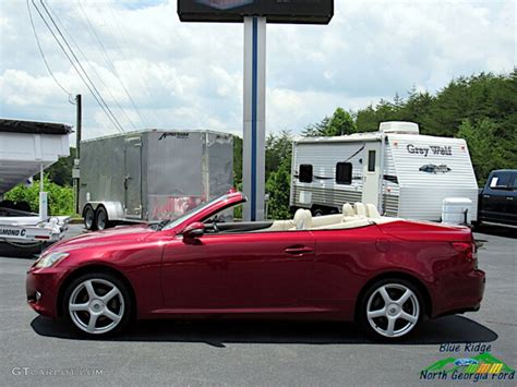 2010 Matador Red Mica Lexus Is 250c Convertible 142279116 Photo 2 Car Color