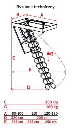 Oman Schody Strychowe Long Flex Termo X