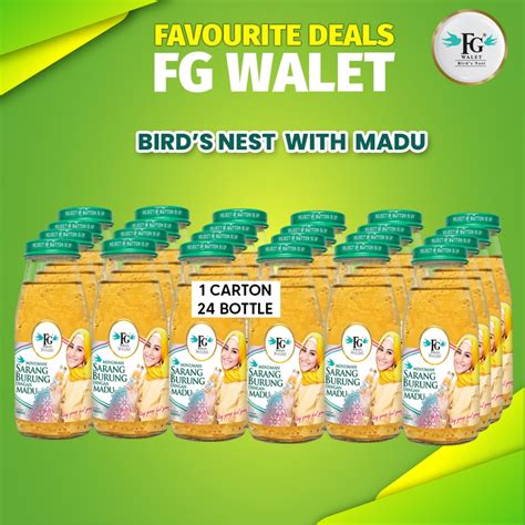 Fg Walet Bird S Nest W Madu Bottle Shopee Malaysia