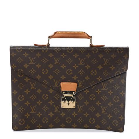 LOUIS VUITTON Monogram Serviette Conseiller Briefcase 557073 FASHIONPHILE