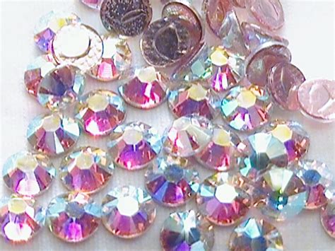 Crystal Ab 16ss Swarovski Elements Rhinestones Hot Fix 36 Pieces