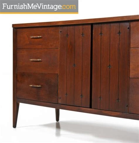 Broyhill Saga Dresser Credenza Restored Mid Century Modern