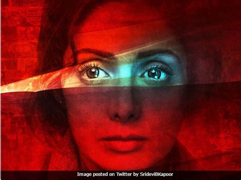 MOM Poster: Sridevi Shares Yet Another Intense Poster Of The Film