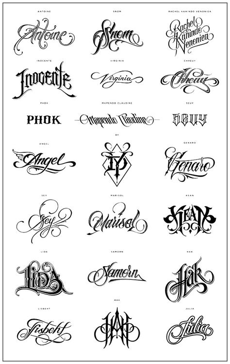 Letras Para Tatuajes 60 Fuentes Recomendadas Para Ti MioEstilo