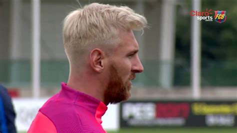 El Nuevo Look De Lionel Messi Fue El Protagonista En El Primer