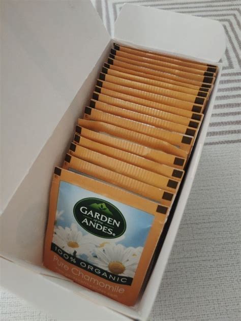 Garden Of The Andes Pure Chamomile Tea Food And Drinks Beverages On Carousell