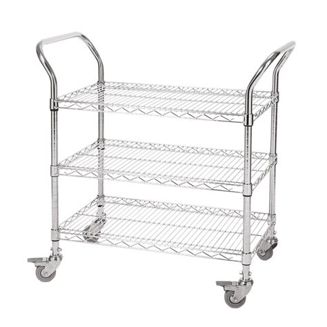 Eclipse Wire Catering Trolleys Metal Wire Shelf Trolley Ese Direct