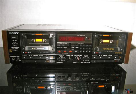 Vintage Totl Sony Es Dual Auto Reverse Cassette Deck Tc Wr11es Photo 1671766 Uk Audio Mart