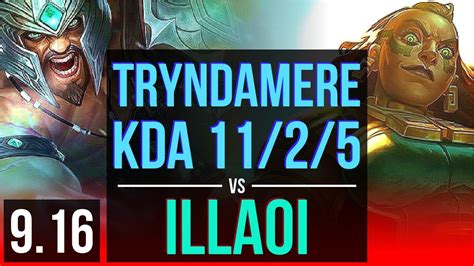 Tryndamere Vs Illaoi Top Rank 6 Tryndamere 2 Early Solo Kills Tr