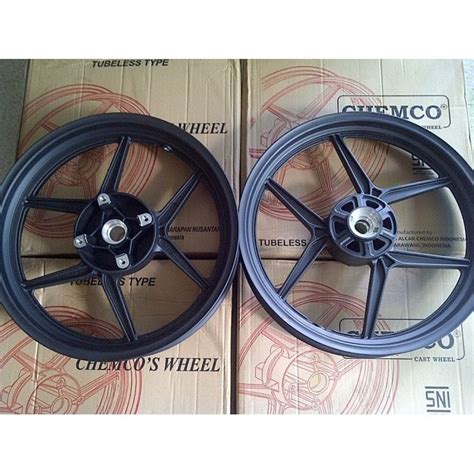 Jual Velg Peleg Racing Chemco Yamaha Scorpio Vixion Model Double Disc