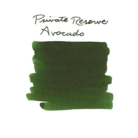 Private Reserve Avocado - Ink Sample