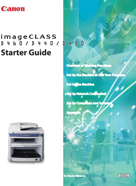 User Manual Canon Imageclass D420 English 34 Pages