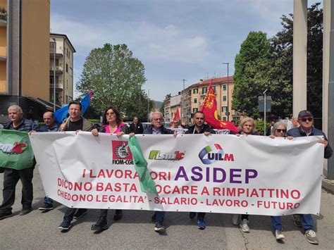 Asidep lavoratori e sindacati Basta con le parole è lora di