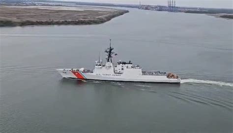 Dvids Video Coast Guard Cutter Calhoun Arrives To New Homeport In