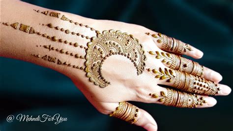 Eid Mehndi Design 2023 Mehndi Design Chand Mehndi Youtube