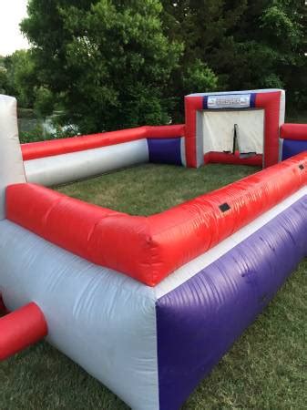 Inflatable Soccer Court - Jason's Jumpers | Bounce Castles, No Hassles