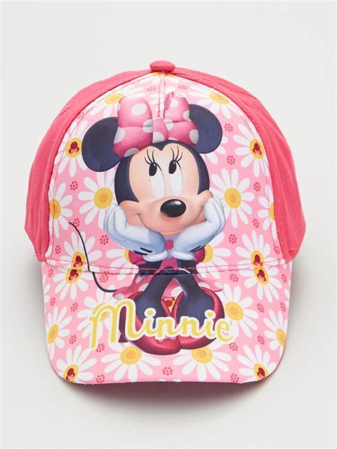 Casquette En Toile Minnie Fuchsia Kiabi 3 00