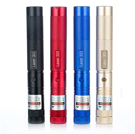 Laser 303 Green 532nm With Golden Color Laser Pointer Powerful Device