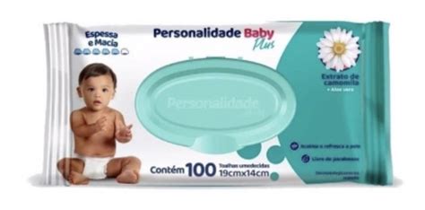 Oalha Lenço Umedecido Personalidade Baby 100 MercadoLivre