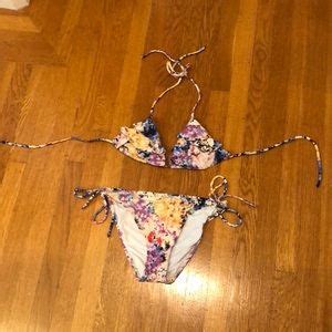 Victorias Secret Floral Bikini Gem