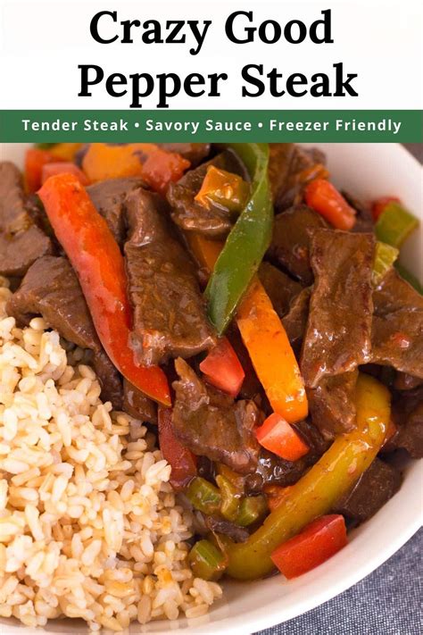 Pepper Steak Over Rice Borrowed Bites