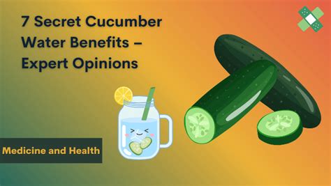 Cucumber Water Benefits - June - 2024