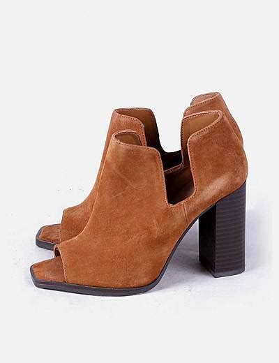 Venta Botines Peep Toe Zara En Stock