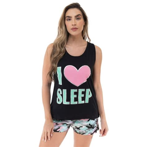 Just Love 100 Cotton Women Sleepwear Pajama Sets Love Sleep Camo