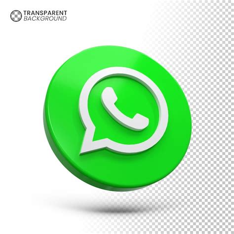 Redes Sociales Whatsapp Render D Archivo Psd Premium