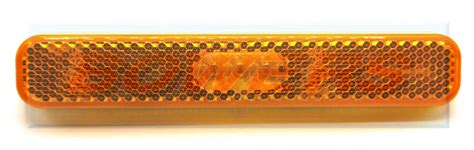 12V LED AMBER SIDE MARKER LAMP LIGHT CARAVAN MOTORHOME TRAILER STICK ON