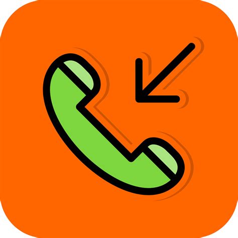 Incoming Call Vector Icon Design 20676002 Vector Art At Vecteezy