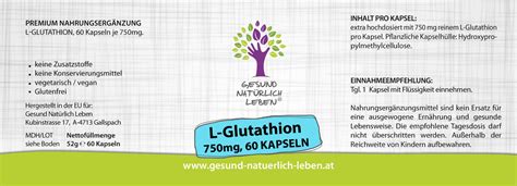 L Gluthation Nahrungserg Nzung Gesund Nat Rlich Leben