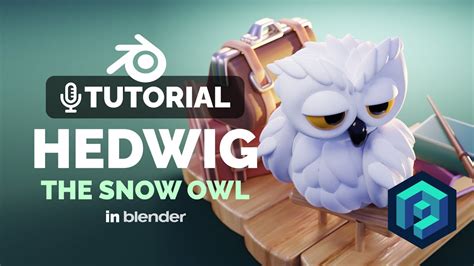 Blender Owl Character Tutorial Polygon Runway YouTube