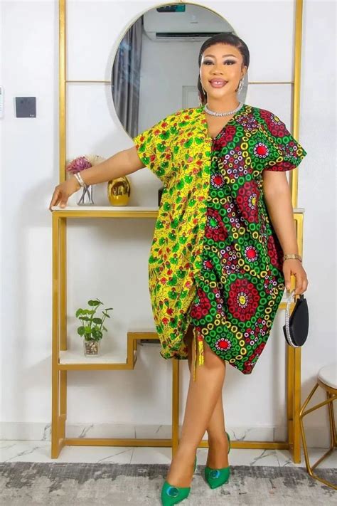 2023 Latest Ankara Short Gown Styles Simple Short Ankara Dresses Fashion Nigeria