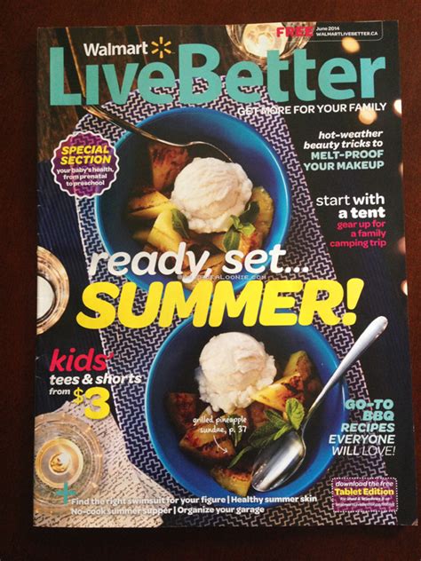 Walmart Live Better Magazine June Preview — Deals From Savealoonie