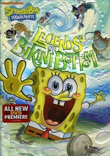 SpongeBob SquarePants Legends Of Bikini Bottom DVD 2010 For Sale