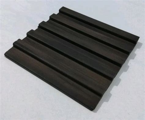 Mm Dark Brown Charcoal Louvre Panel For Residential At Rs Piece