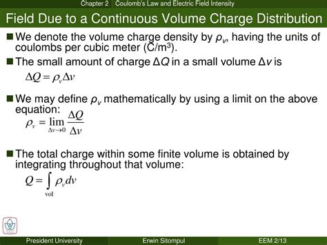 Ppt Chapter 2 Coulombs Law And Electric Field Intensity Powerpoint