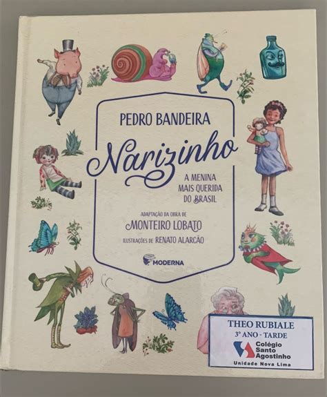 Narizinho A Menina Mais Querida Do Brasil Pedro Bandeira Livro