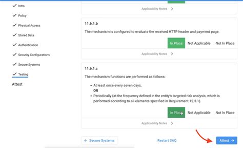 Security Metrics Pci Questionnaire