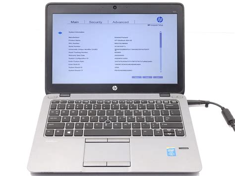 HP EliteBook 820 G2 Core I5 5300U 2 30GHz 4GB Laptop No HDD Start Up