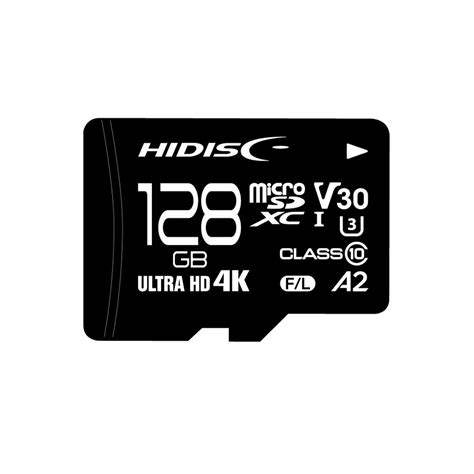 【楽天市場】磁気研究所 Hidisc 超高速microsdxcカード 128gb Class10 Uhs I Speed Class3 A2