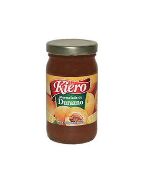 Comprar Mermelada De Durazno Kiero 230 G Que Mantequilla