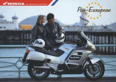 Motor Lit De Honda Pan European Brochure